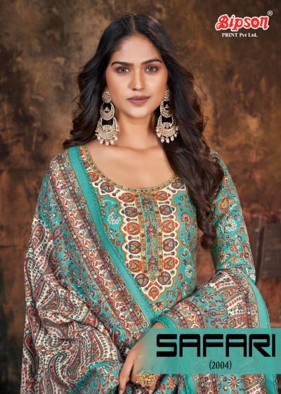 Safari 2004 By Bipson Pashmina Winter Salwar Kameez Collection